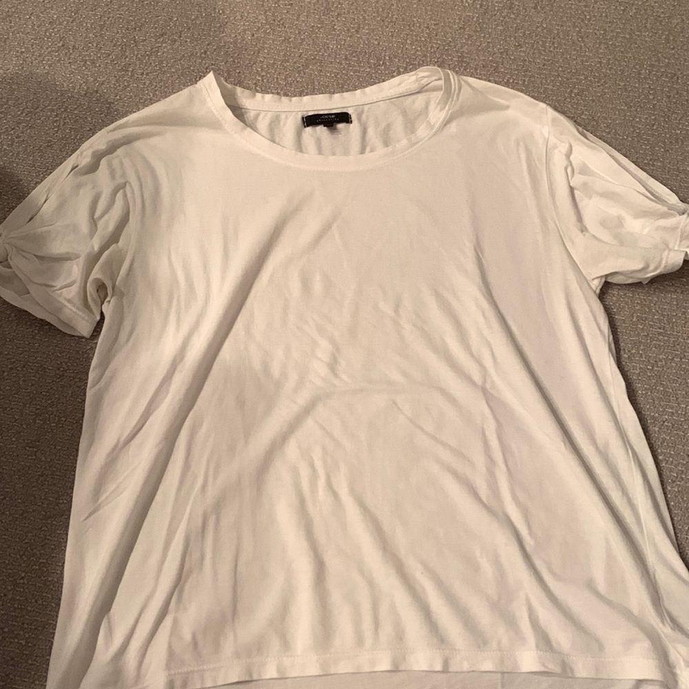 JOES WHITE TEE WITH TIES